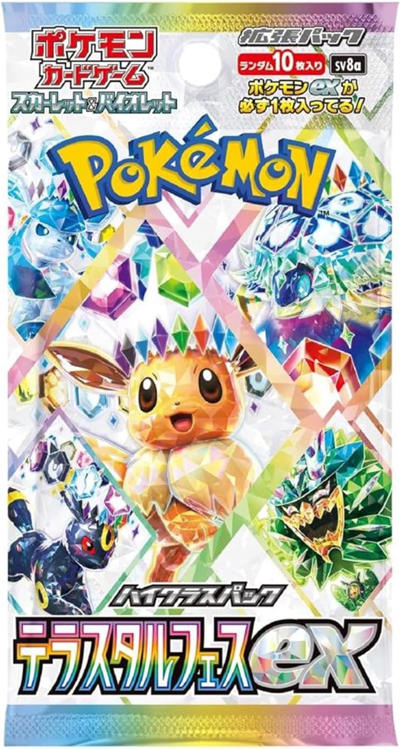 Terastal Festival ex Booster Pack - Japanese 10pcs