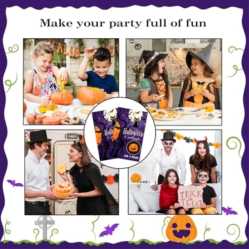 Halloween Scratch Off Cards - Adult 50