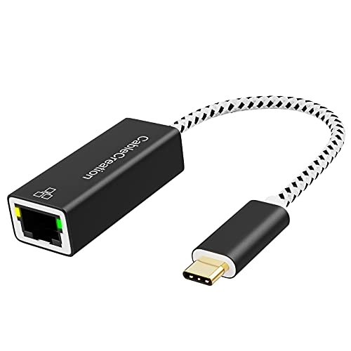 CableCreation Standard Cable 1000 Mbps RJ45 to USB-C Aluminum