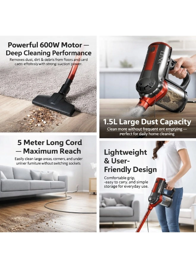 Wired Vacuum Cleaner (DX2921)
