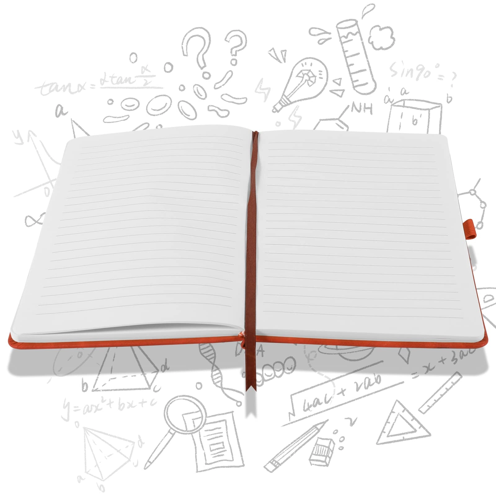 A5 Notebook A5 Hardcover - Lined 100 Sheets