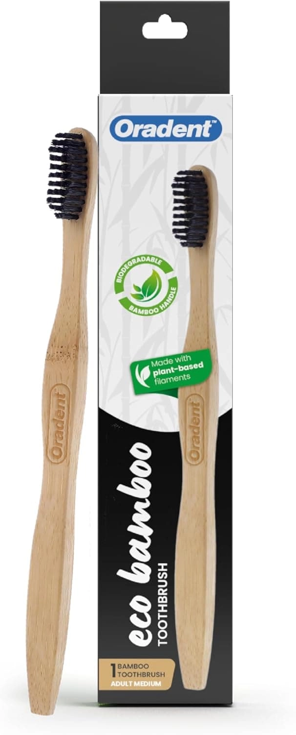 Eco Adult Bamboo Toothbrush - Medium