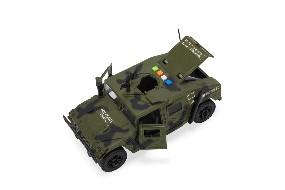 Armed Forces Trooper Armoured Vehicle - Friction-Powered Light & Sound