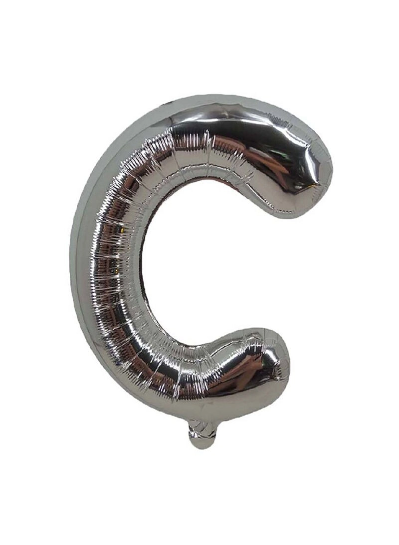 Letter C Foil Balloon