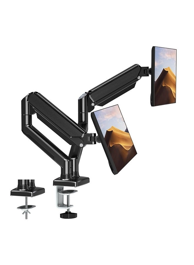 Dual Monitor Mount Stand - dual 13 to 32 Inch 75x75mm 100x100mm