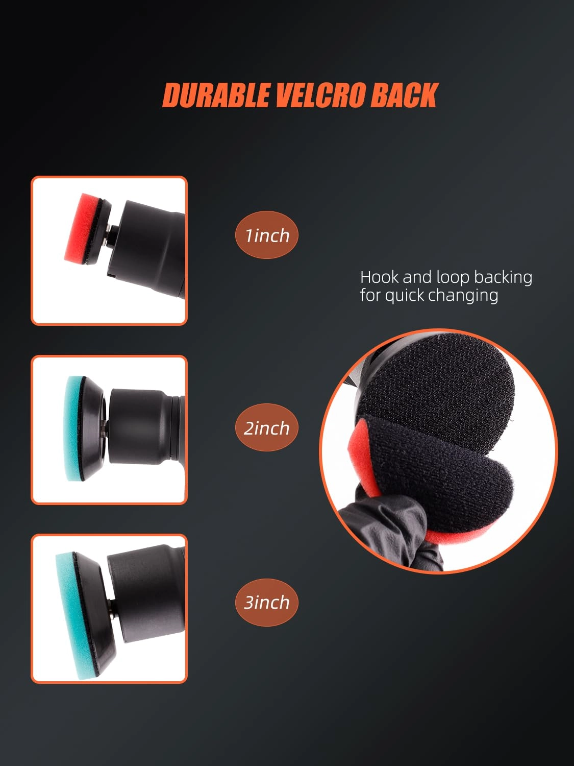 Cordless Mini Polisher - 25mm 50mm 80mm