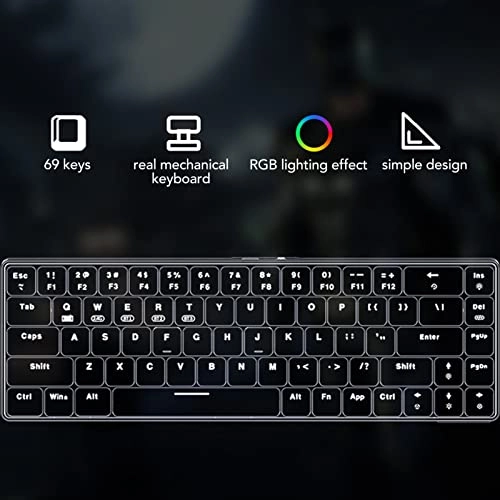 Mechanical Gaming Keyboard - 68 Key Wireless