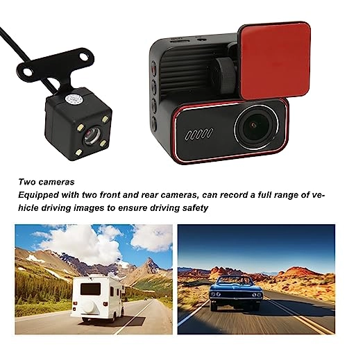 Dash Cam Front Rear - 1920x1080P