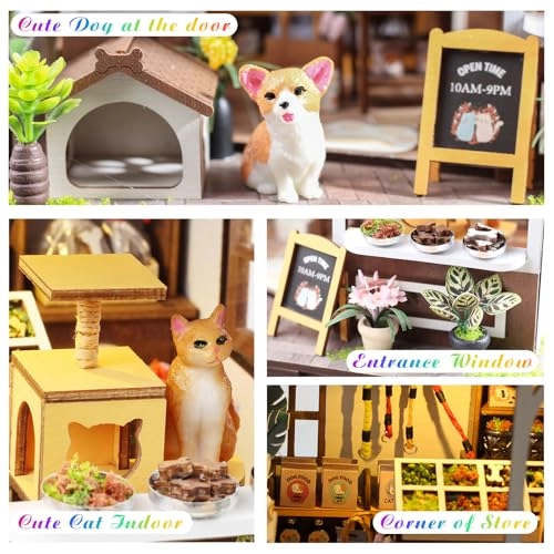 Miniature House Kit - Pet Shop