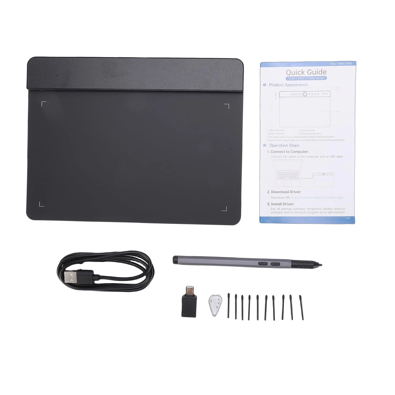 SENECESLI T640 - 6x4 Inch 16384 pressure levels