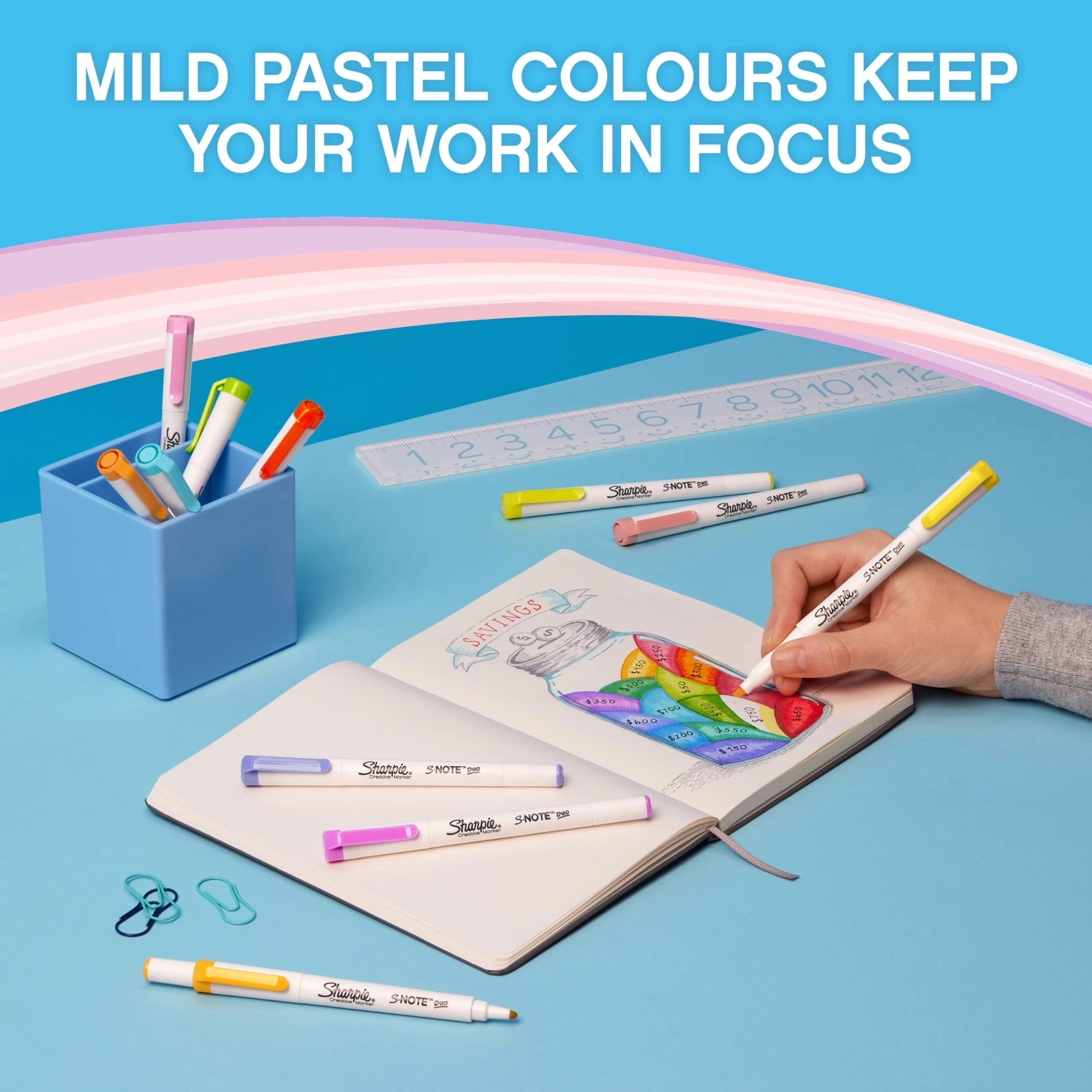 S-Note Duo - multi-color Chisel