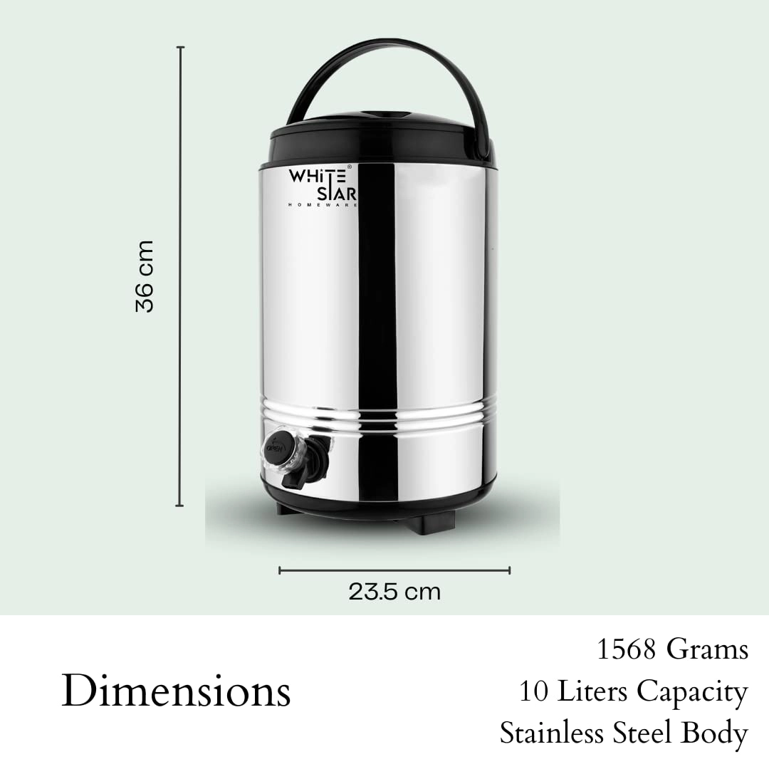 Stainless Steel Office Water Dispenser - 10L