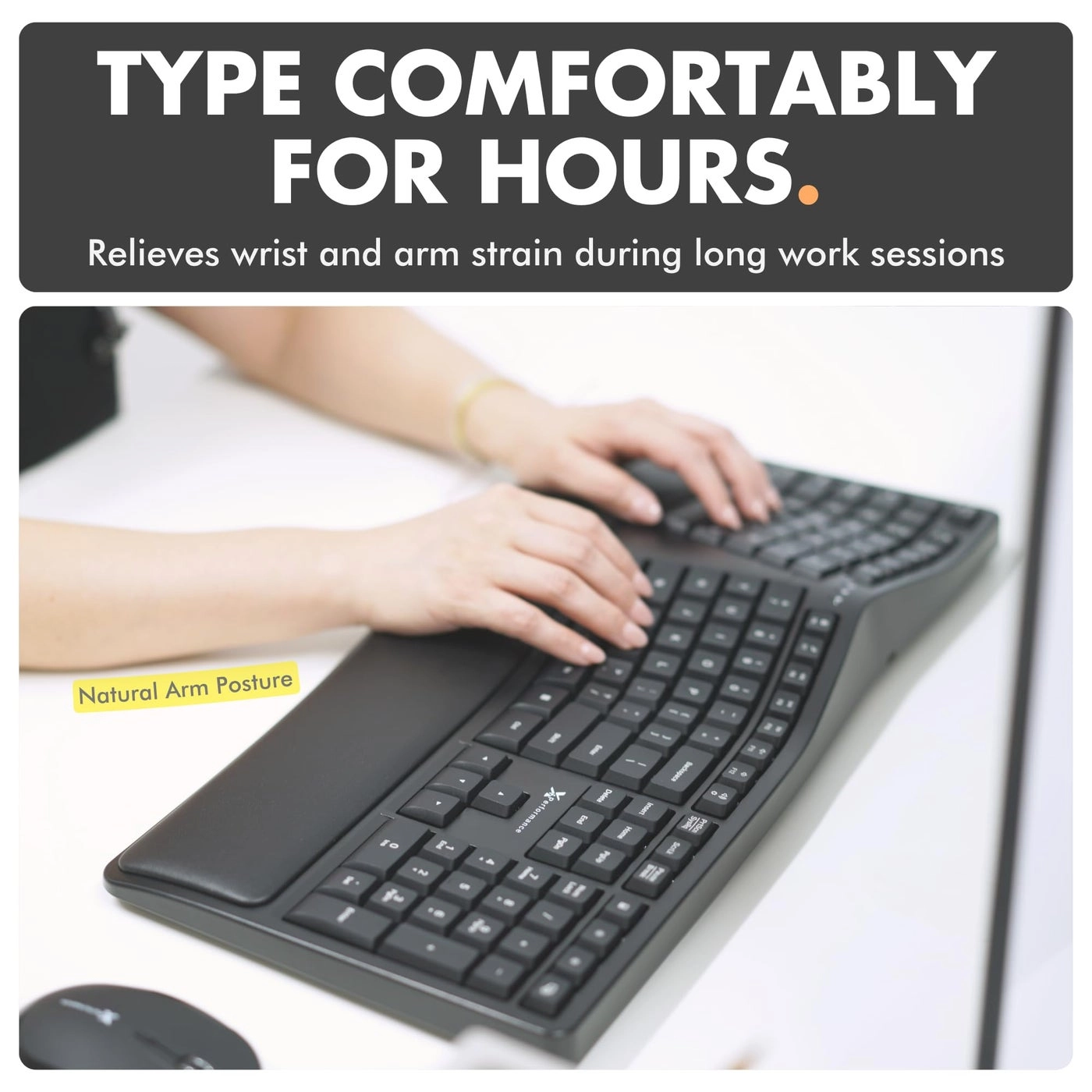 Ergonomic Keyboard - Wireless