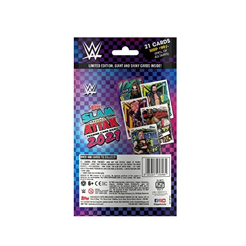 WWE Slam Attax 2021 - 21pcs