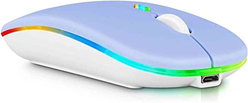 2.4GHz Rechargeable Wireless LED Mouse - Bluetooth