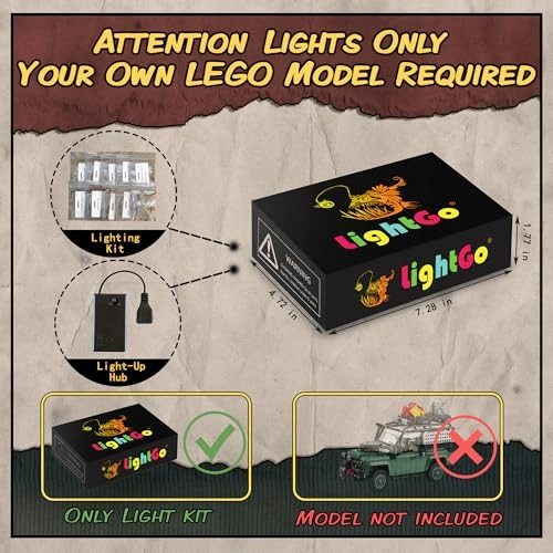 LED Kit - Remote Version Compatible with 10317