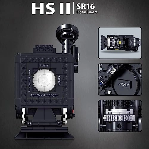 Retro Camera Building Blocks - 608pcs