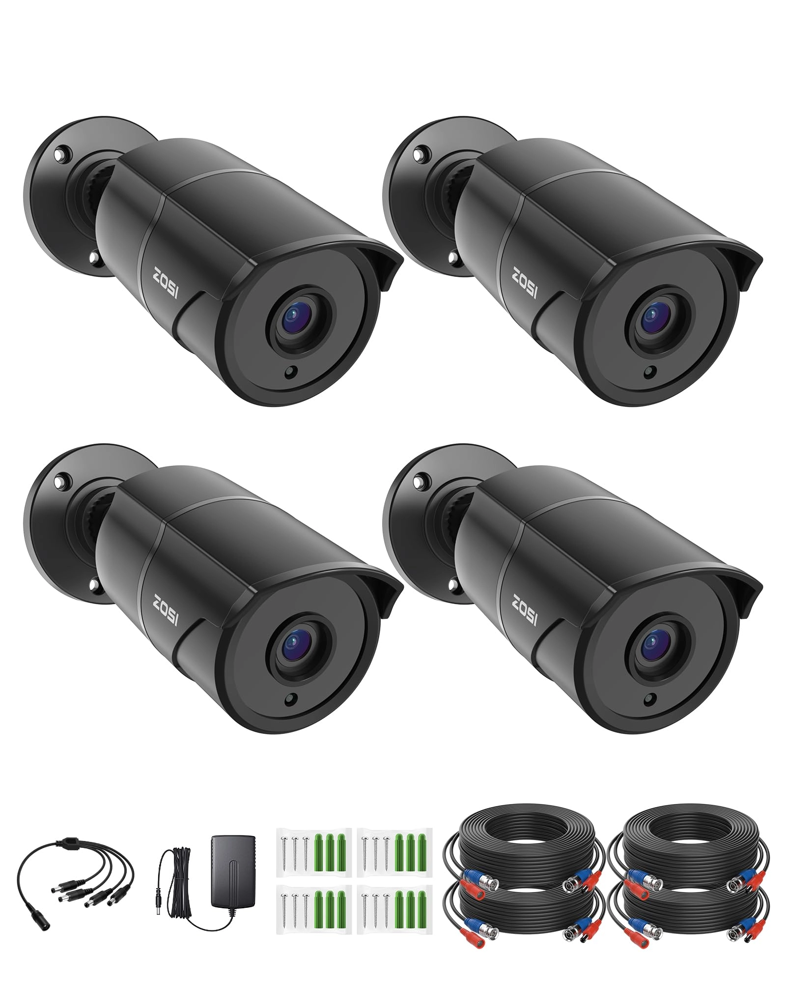 1080P 4-in-1 Bullet Camera Pack