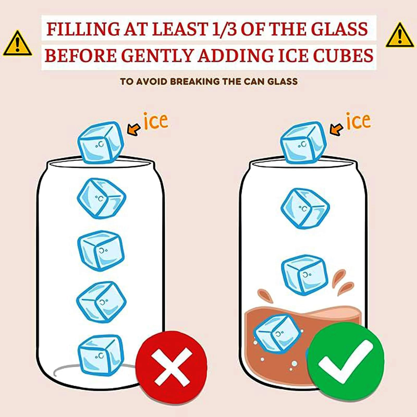 Highland Cow Glass Tumbler - 1 pcs Gift