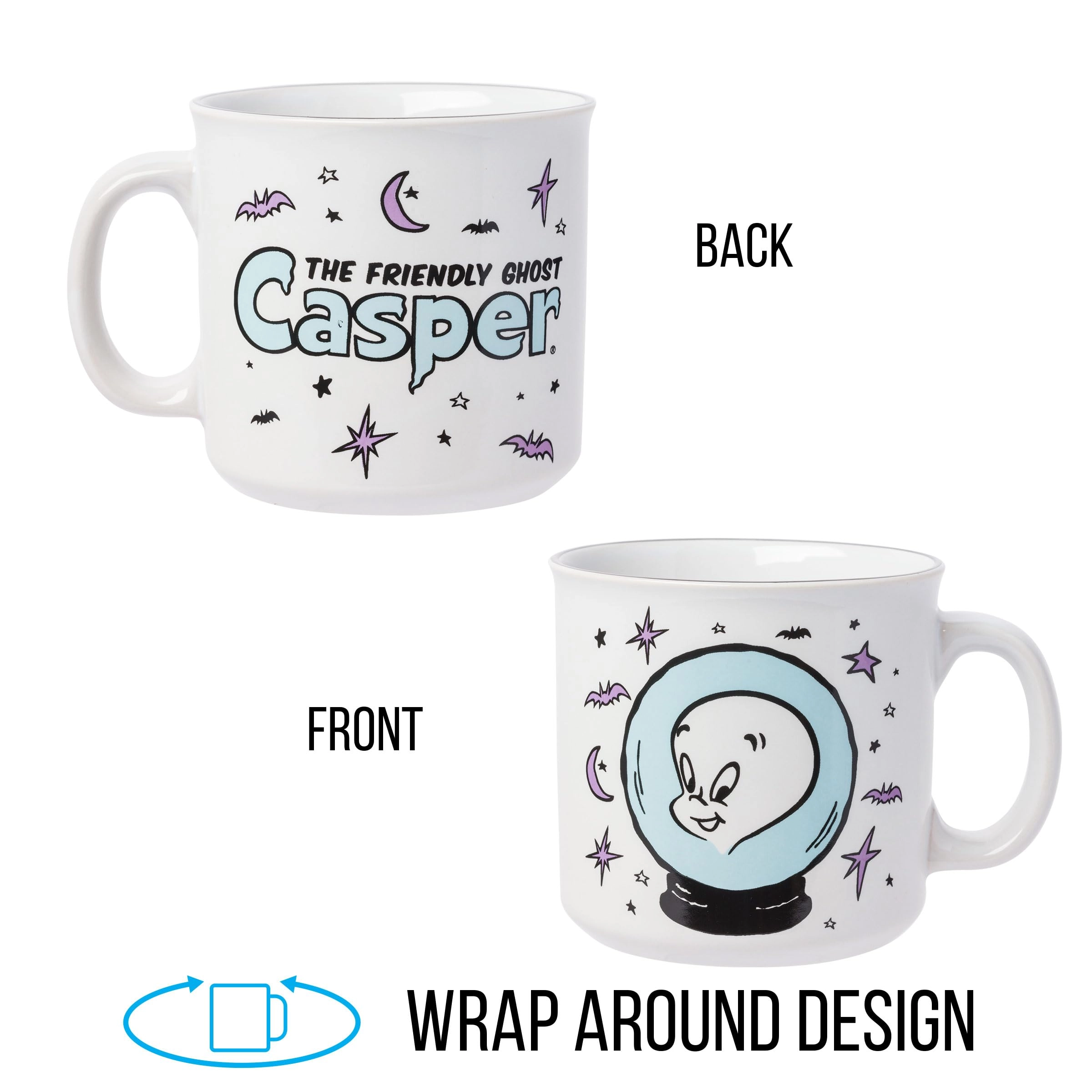 Casper The Friendly Ghost Ceramic Mug - 1 pcs Crystals