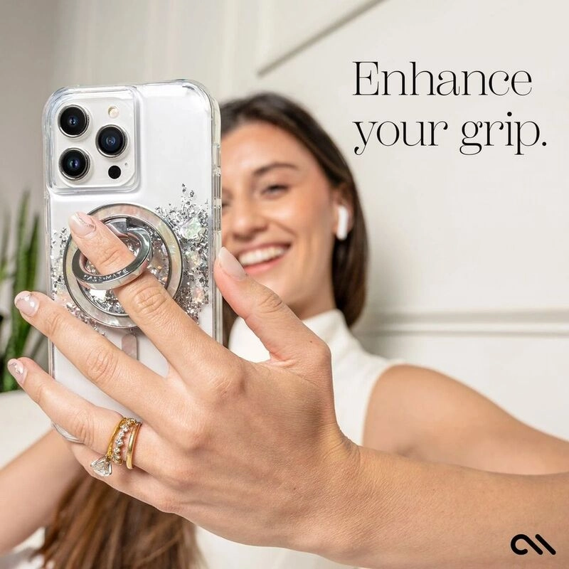 Magnetic Ring Stand - Mother Of Pearl Works With Magsafe