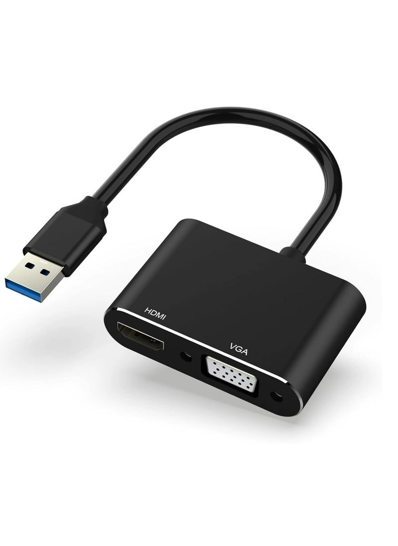 USB to HDMI VGA Adapter - USB 3.0/2.0 1080P