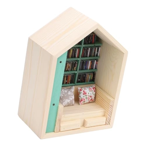 Bookshelf Mini House - over 200 pieces