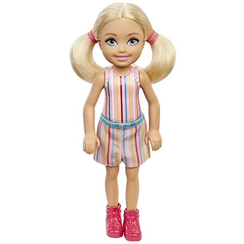 Chelsea Small Doll - Plastic Blonde Pigtails Blue Eyes Ages 3+