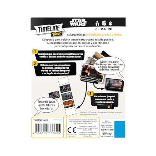 Timeline Twist: Star Wars - Card Game (German)