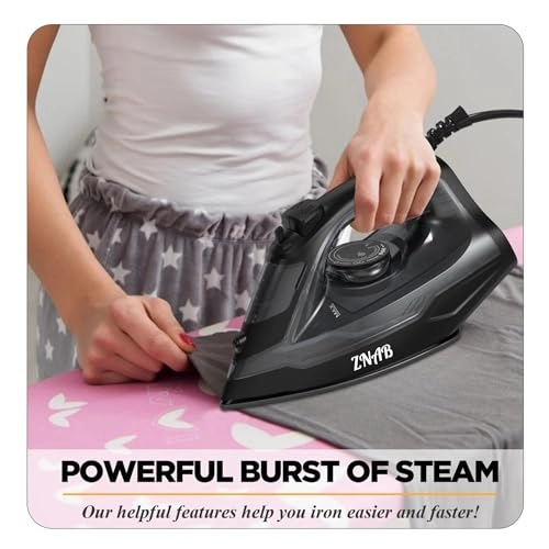 Steam Iron - 2000W Ceramic Soleplate