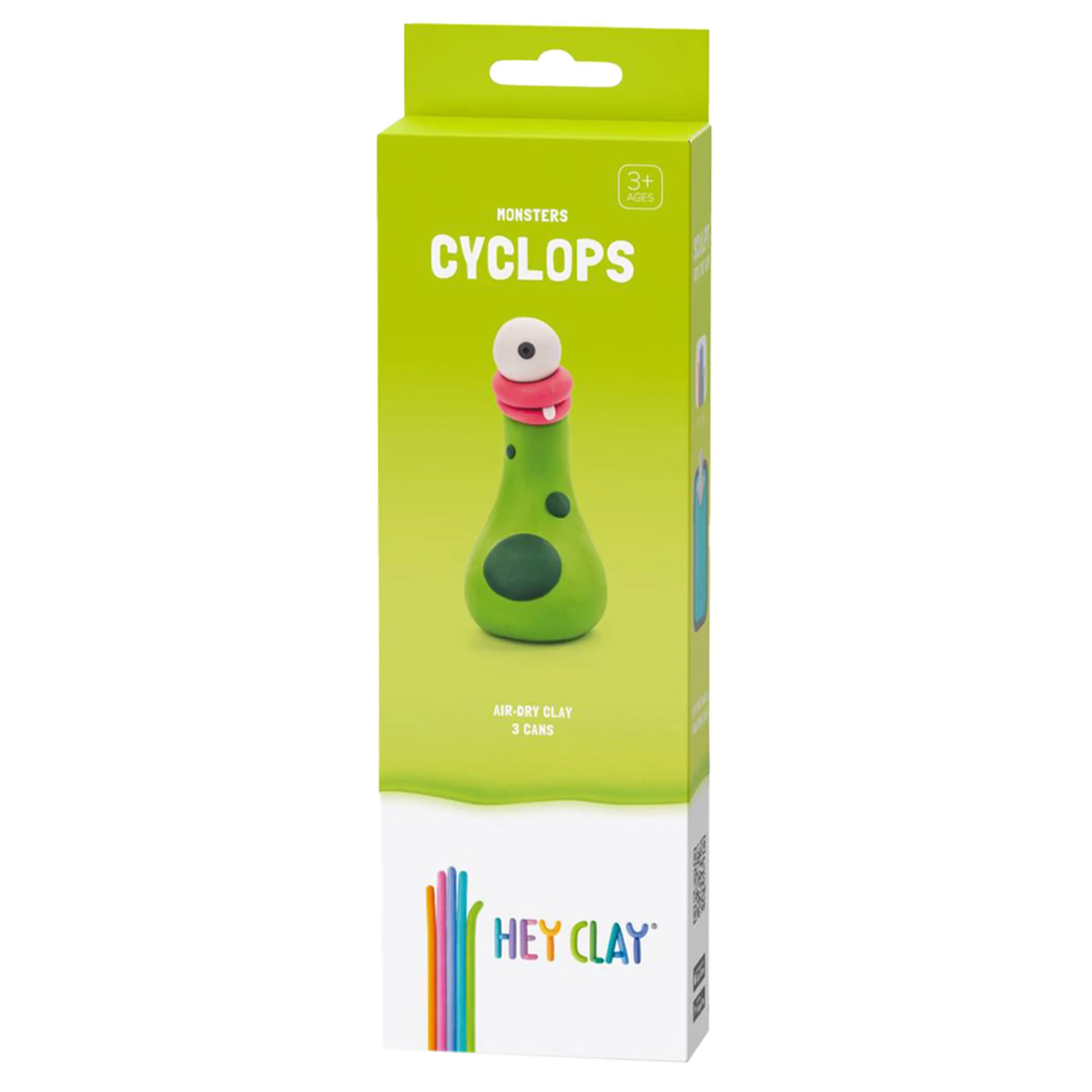 DIY Cyclops Plastic Creative Modelling Air-Dry Clay - Organic 170g 3pcs.