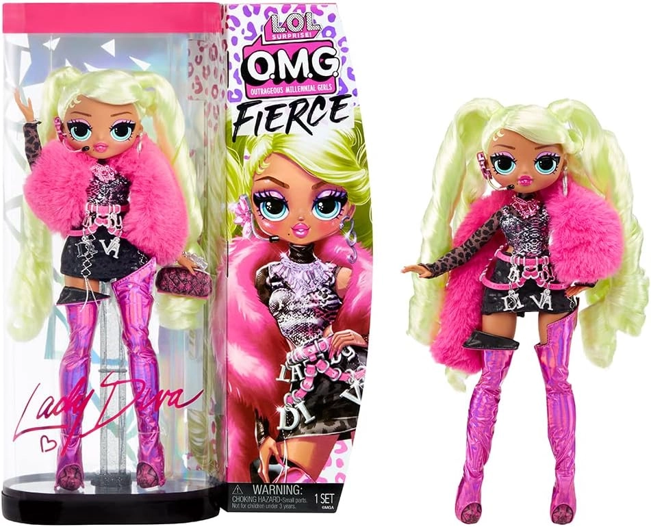 MGA Entertainment Fierce Lady Diva Fashion Doll - One Size Fashion Outfits And Accessories