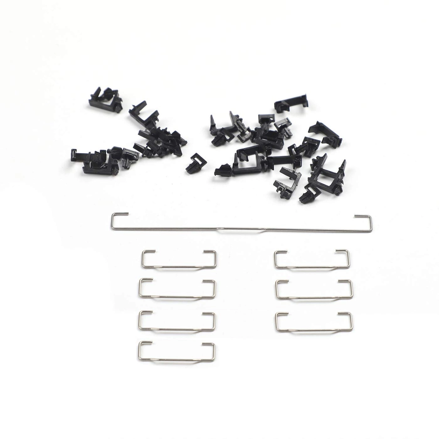 YMDK Costar Stabilizers - Plate-Mounted 6.25u 2u Kit 2 for 96 104 Keyboard