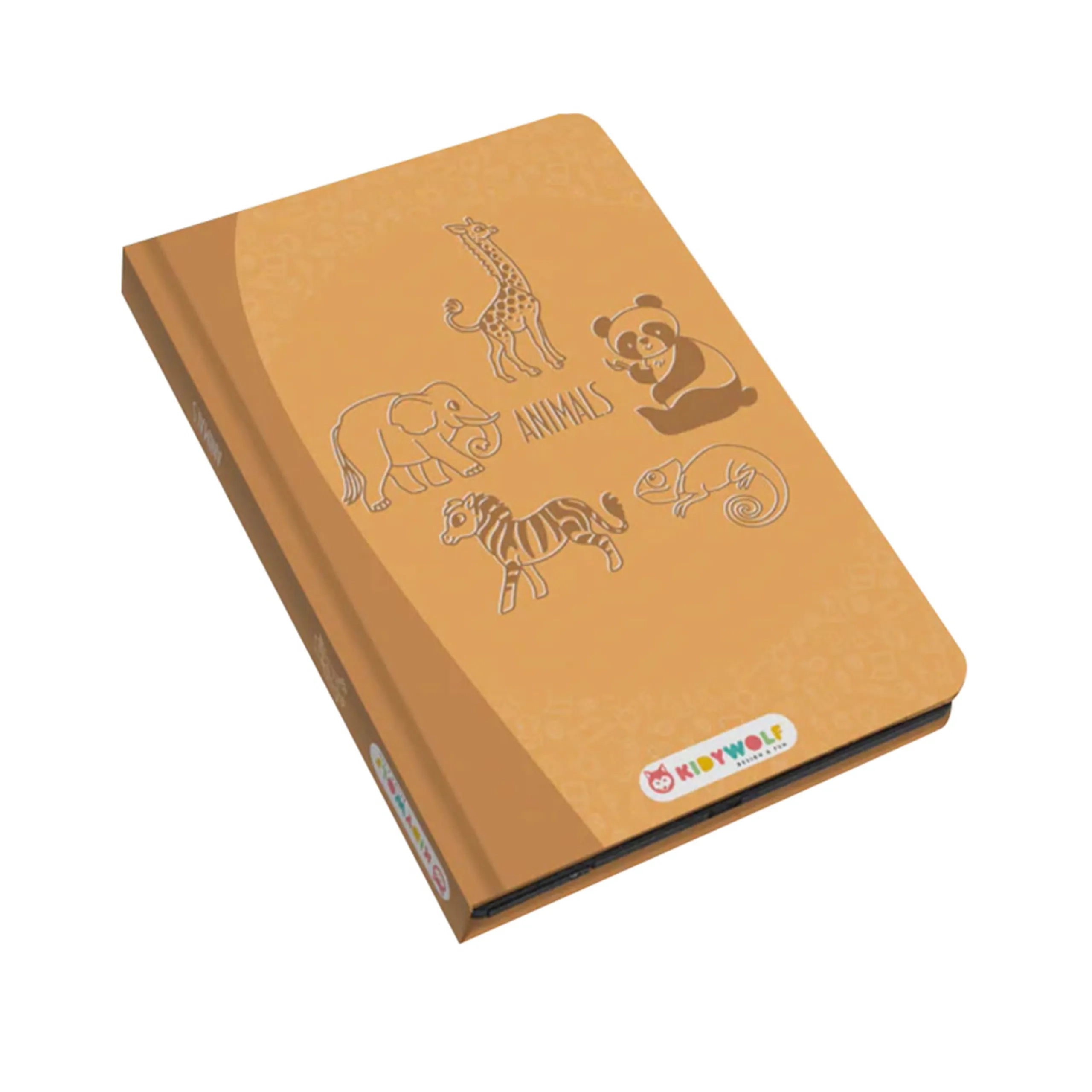 KIDYWOLF Kidydraw Mini LCD Tracing Book Animals - 4+ years