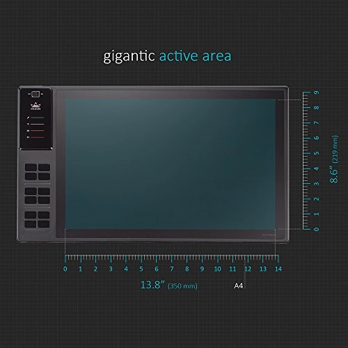 WH1409 - 13.8-by-8.6 inch 8192 Levels