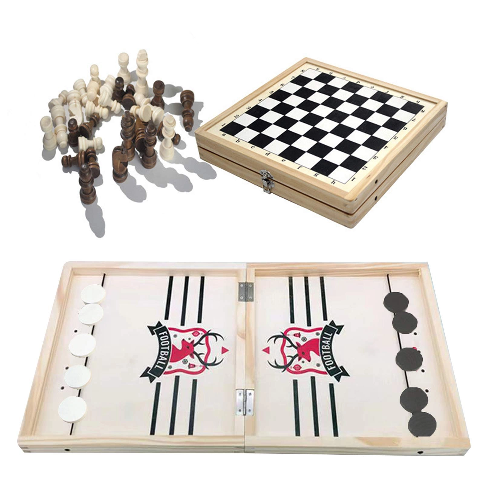 JAHLGT Sling Puck - 2 in 1 Wooden