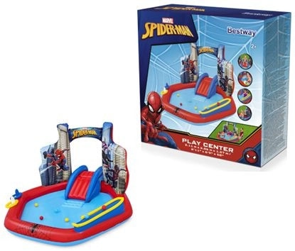 Bestway Spider-Man Inflatable Play Center - 165 L