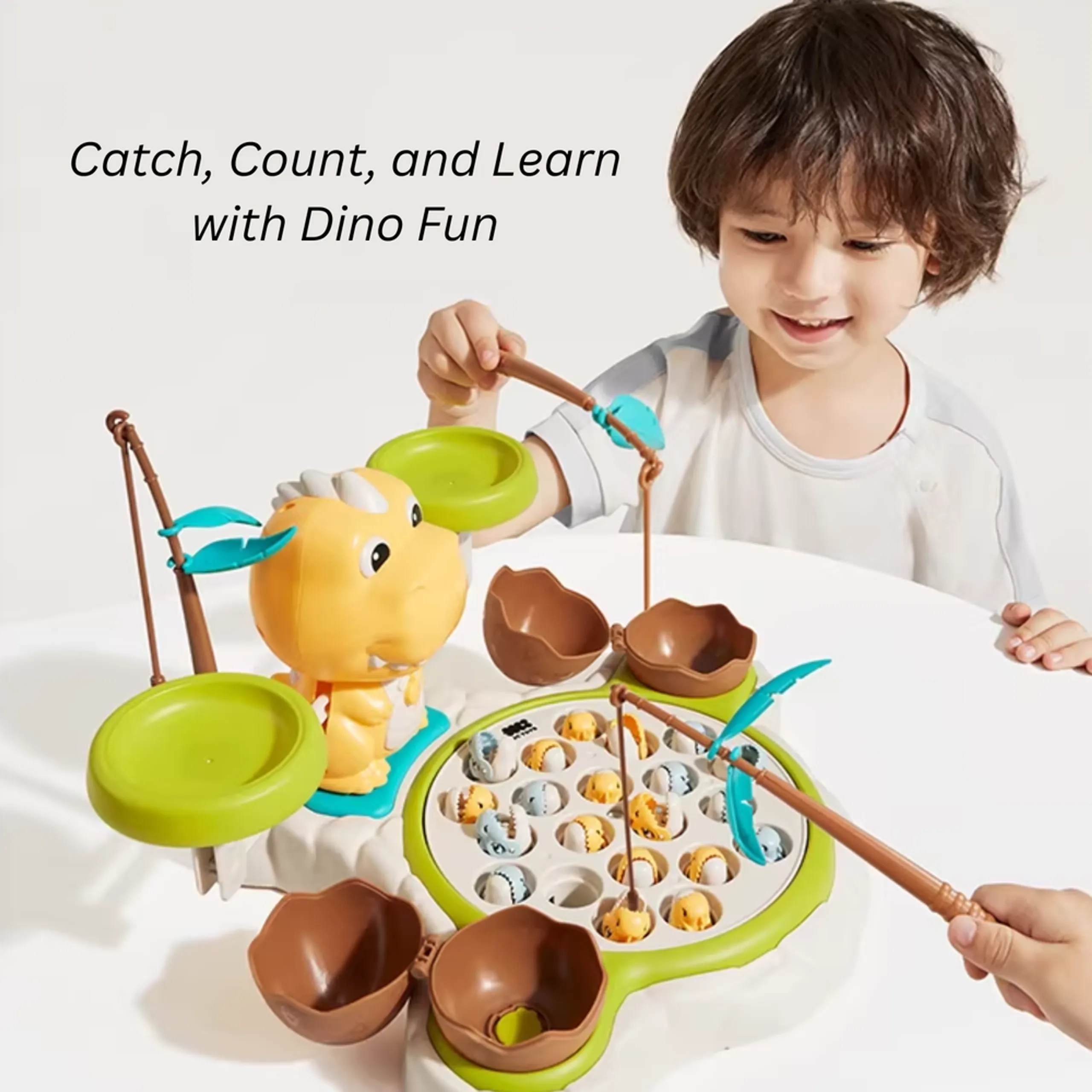 Babycare Dinosaur Catch Game - 3 years+