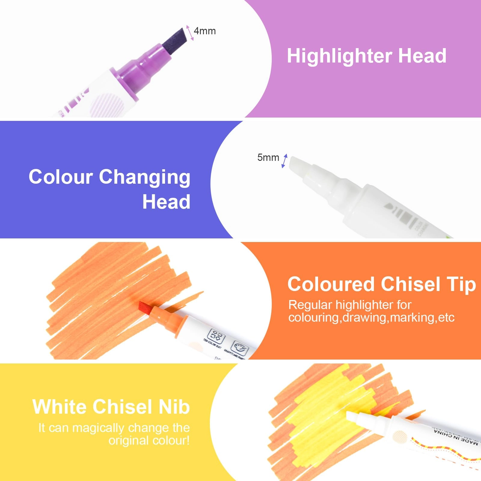 EZL-3078-01 - Multicolor Chisel
