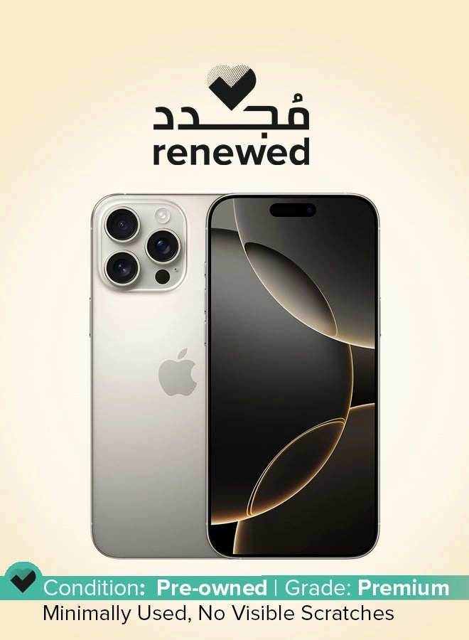 Apple (Refurbished) Iphone 16 pro max 256GB
