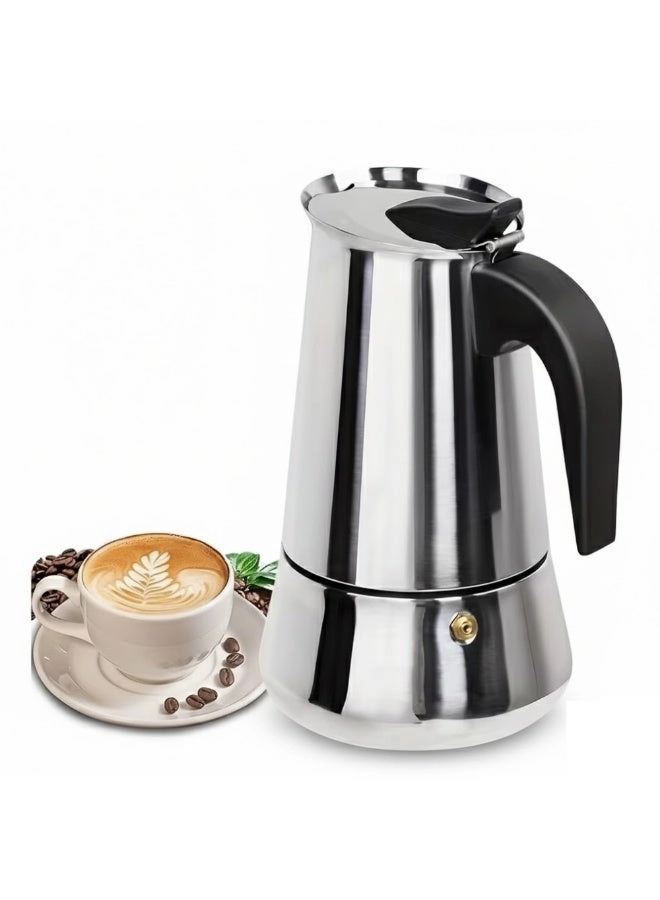 Moka Pot - 9-Cup Stovetop Induction Compatible