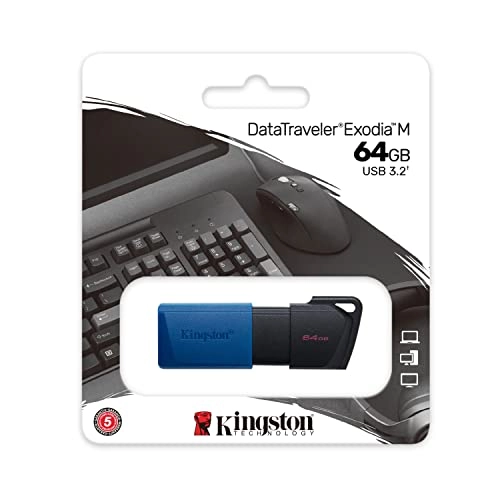 DataTraveler Exodia M - USB 3.2 Gen 1 64GB
