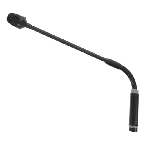 Gooseneck Microphone - 42.5cm 3 pin xlr Black