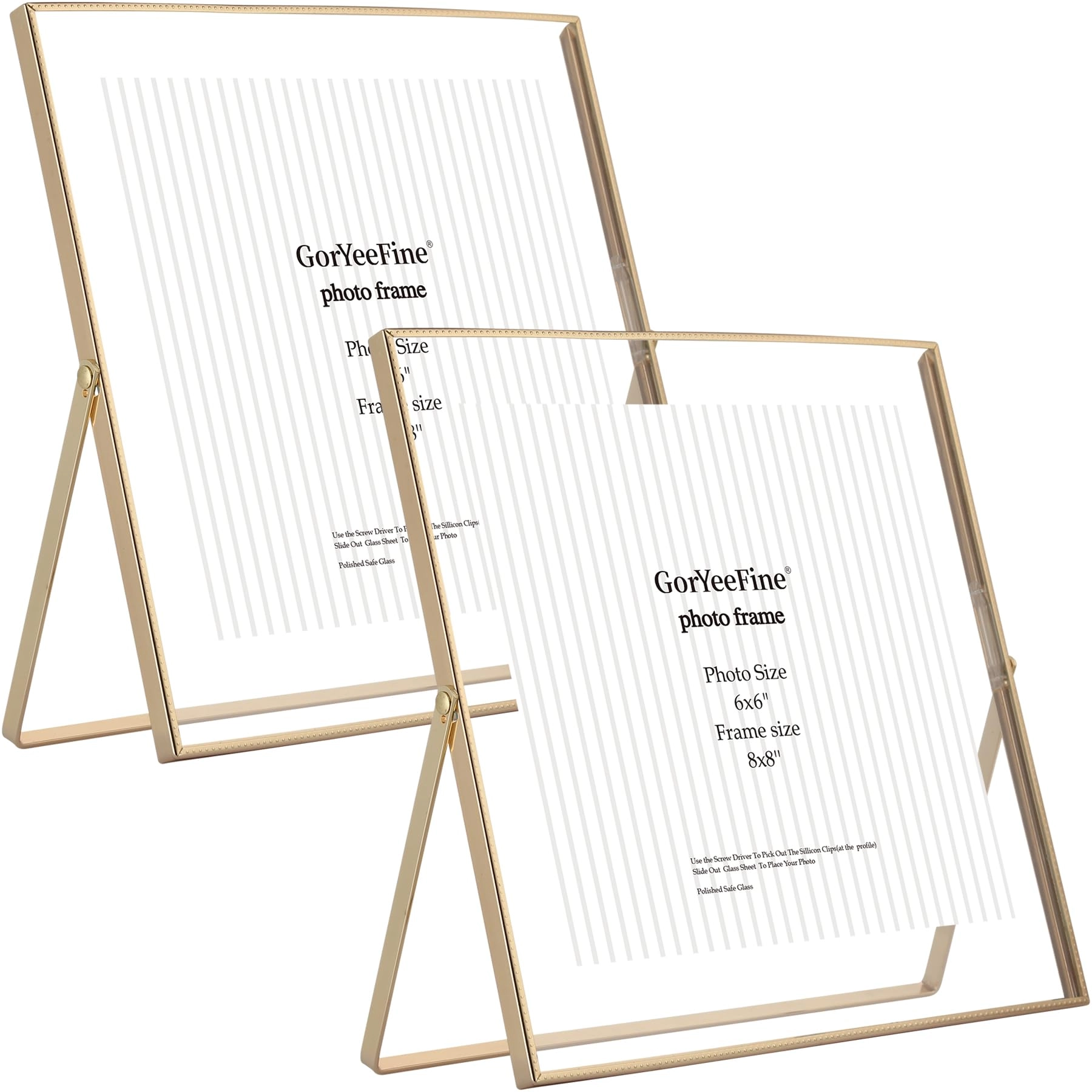 goryeefine Floater Frame - 10x10 2-Pack