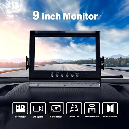 4K Car Backup Cameras System - Night vision Wired 1920x1080P