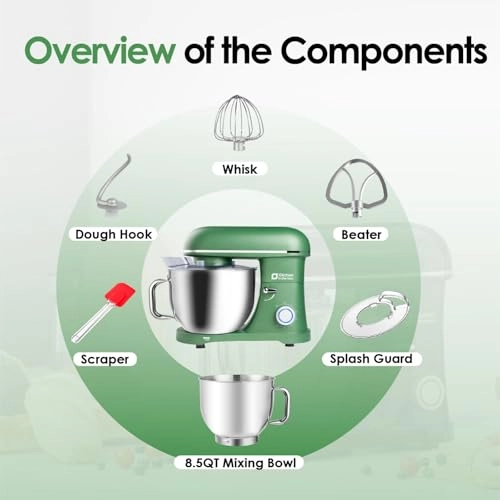 Stand Mixer - 8.5QT 900W