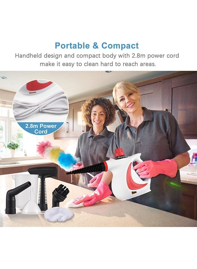 Portable Professional Steam High Pressure Cleaner - Handheld 247cm power cord