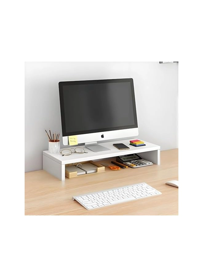 Single LCD Computer Monitor Free-Standing Desk Stand Riser - 1 13 inch to 32 inch