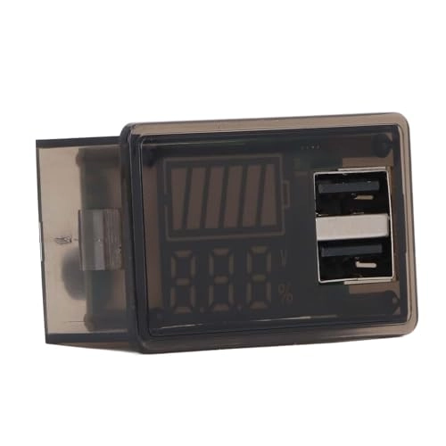 Battery Meter - 8-30V USB Type C Blue Backlight