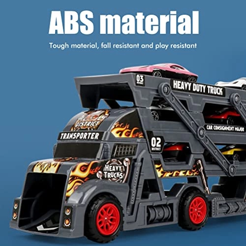 Car Transporter Truck - 6pcs Bundle